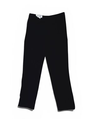ESCADA Vintage Black 100% Virgin Wool Tailored Dress Pants Size 36